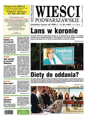 Wieści Podwarszawskie 20/2020