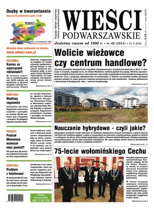 Wieści Podwarszawskie 43/2020