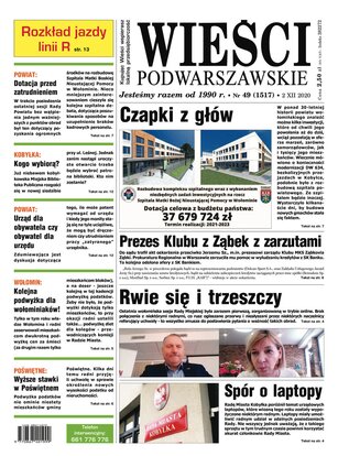 Wieści Podwarszawskie 49/2020
