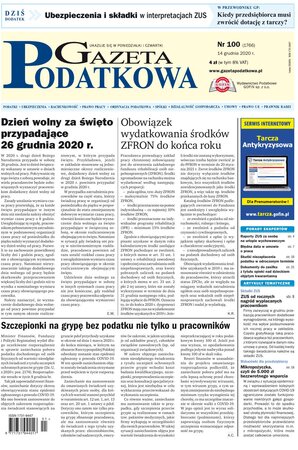 Gazeta Podatkowa 100/2020