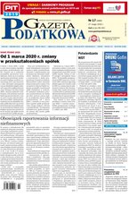 Gazeta Podatkowa 17/2020