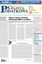 Gazeta Podatkowa 25/2020