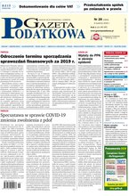 Gazeta Podatkowa 28/2020