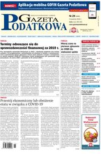 Gazeta Podatkowa 29/2020