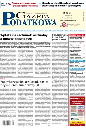 Gazeta Podatkowa 38/2020