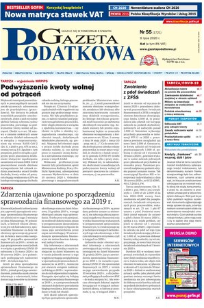 Gazeta Podatkowa 55/2020