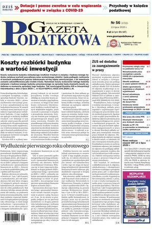 Gazeta Podatkowa 56/2020