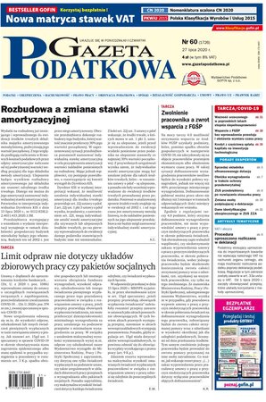 Gazeta Podatkowa 60/2020