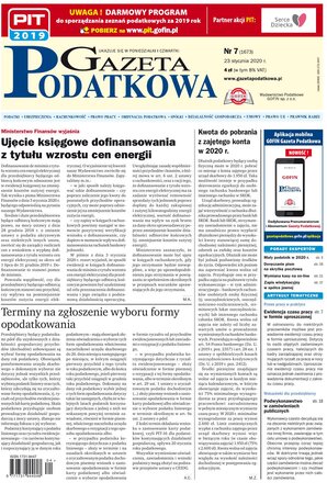 Gazeta Podatkowa 7/2020