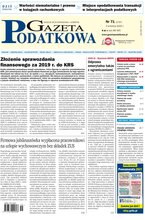 Gazeta Podatkowa 71/2020