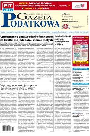 Gazeta Podatkowa 9/2020