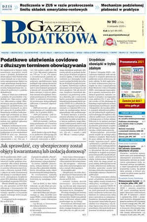 Gazeta Podatkowa 90/2020