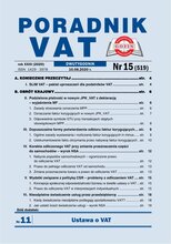 Poradnik VAT 15/2020