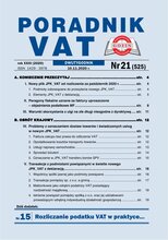 Poradnik VAT 21/2020