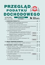 Przegląd Podatku Dochodowego 13/2020
