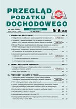 Przegląd Podatku Dochodowego 9/2020