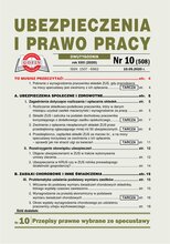 Ubezpieczenia i Prawo Pracy 10/2020