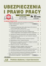 Ubezpieczenia i Prawo Pracy 12/2020