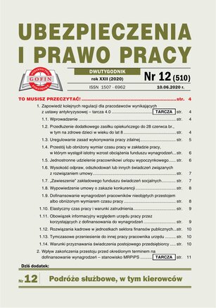 Ubezpieczenia i Prawo Pracy 12/2020