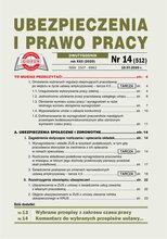 Ubezpieczenia i Prawo Pracy 14/2020