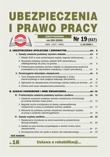 Ubezpieczenia i Prawo Pracy 19/2020