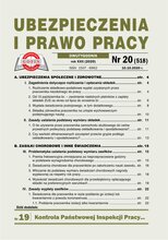 Ubezpieczenia i Prawo Pracy 20/2020