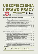 Ubezpieczenia i Prawo Pracy 4/2020
