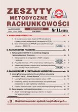 Zeszyty Metodyczne Rachunkowości 11/2020