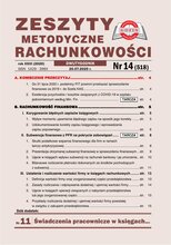Zeszyty Metodyczne Rachunkowości 14/2020