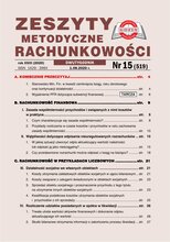 Zeszyty Metodyczne Rachunkowości 15/2020