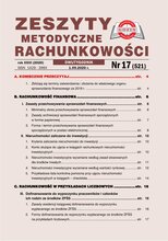 Zeszyty Metodyczne Rachunkowości 17/2020