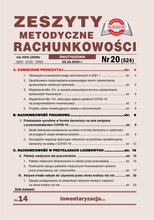 Zeszyty Metodyczne Rachunkowości 20/2020