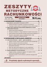 Zeszyty Metodyczne Rachunkowości 4/2020