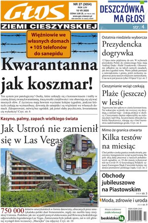 Głos Ziemi Cieszyńskiej 27/2020