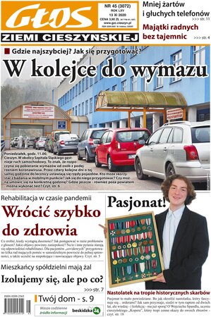 Głos Ziemi Cieszyńskiej 45/2020
