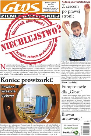 Głos Ziemi Cieszyńskiej 48/2020