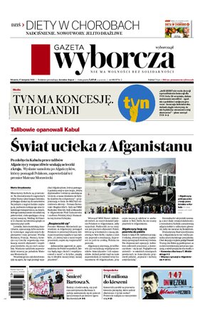 Gazeta Wyborcza Poznań 190/2021