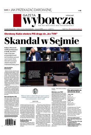 Gazeta Wyborcza Stołeczna 186/2021