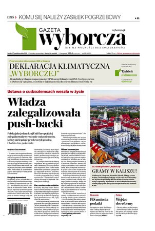 Gazeta Wyborcza Stołeczna 251/2021