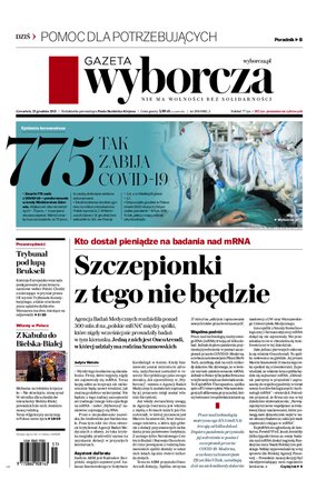 Gazeta Wyborcza Trójmiasto 298/2021