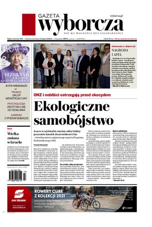 Gazeta Wyborcza Zielona Góra i Gorzów Wielkopolski 127/2021