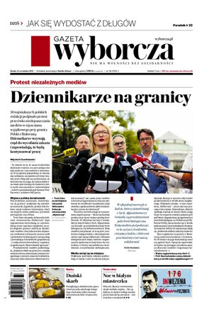 Gazeta Wyborcza Zielona Góra i Gorzów Wielkopolski 215/2021
