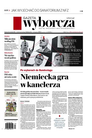 Gazeta Wyborcza Zielona Góra i Gorzów Wielkopolski 226/2021