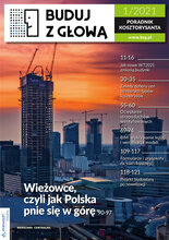 Buduj z Głową. Poradnik Kosztorysanta 1/2021