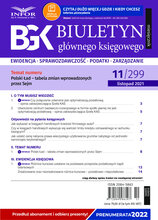Biuletyn Głównego Księgowego 11/2021