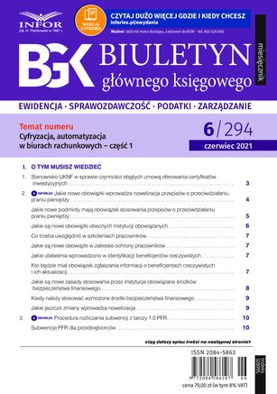 Biuletyn Głównego Księgowego 6/2021