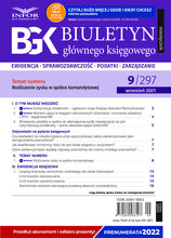 Biuletyn Głównego Księgowego 9/2021