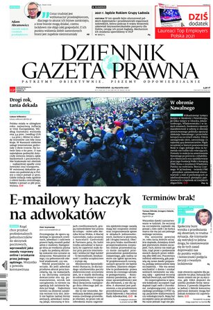Dziennik Gazeta Prawna 15/2021