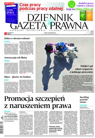 Dziennik Gazeta Prawna 189/2021