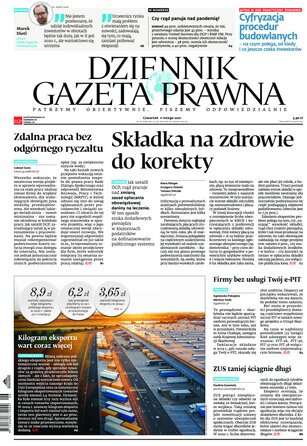 Dziennik Gazeta Prawna 28/2021
